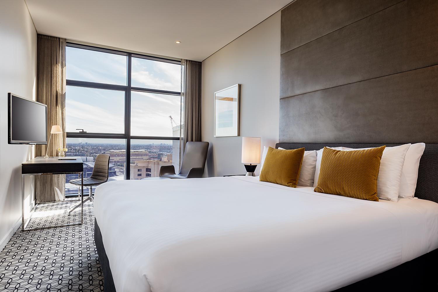 เฟรเซอร์ สวีท ซิดนีย์ Aparthotel ภายนอก รูปภาพ A room at the hotel