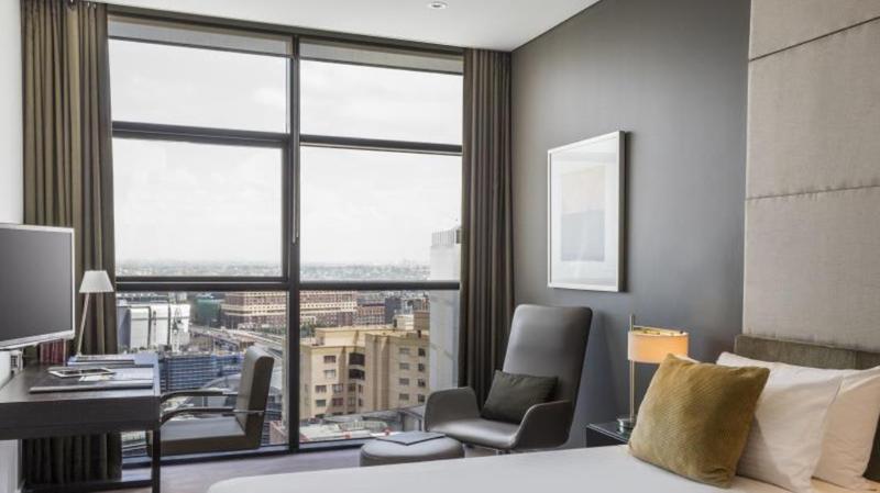 เฟรเซอร์ สวีท ซิดนีย์ Aparthotel ภายนอก รูปภาพ A bedroom at the hotel
