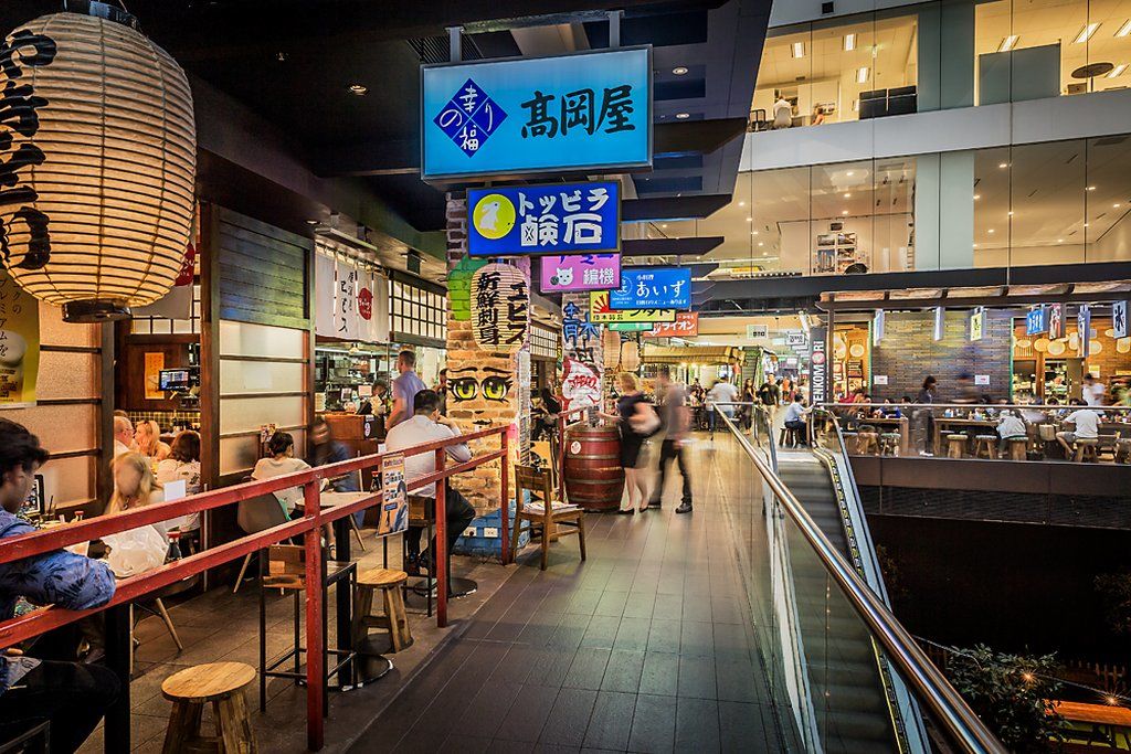 เฟรเซอร์ สวีท ซิดนีย์ Aparthotel ภายนอก รูปภาพ Restaurants in the mall